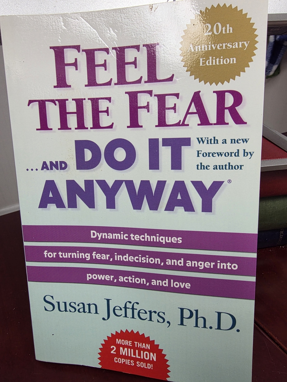 Feel The Fear And Do It Anyway Paperback Book
